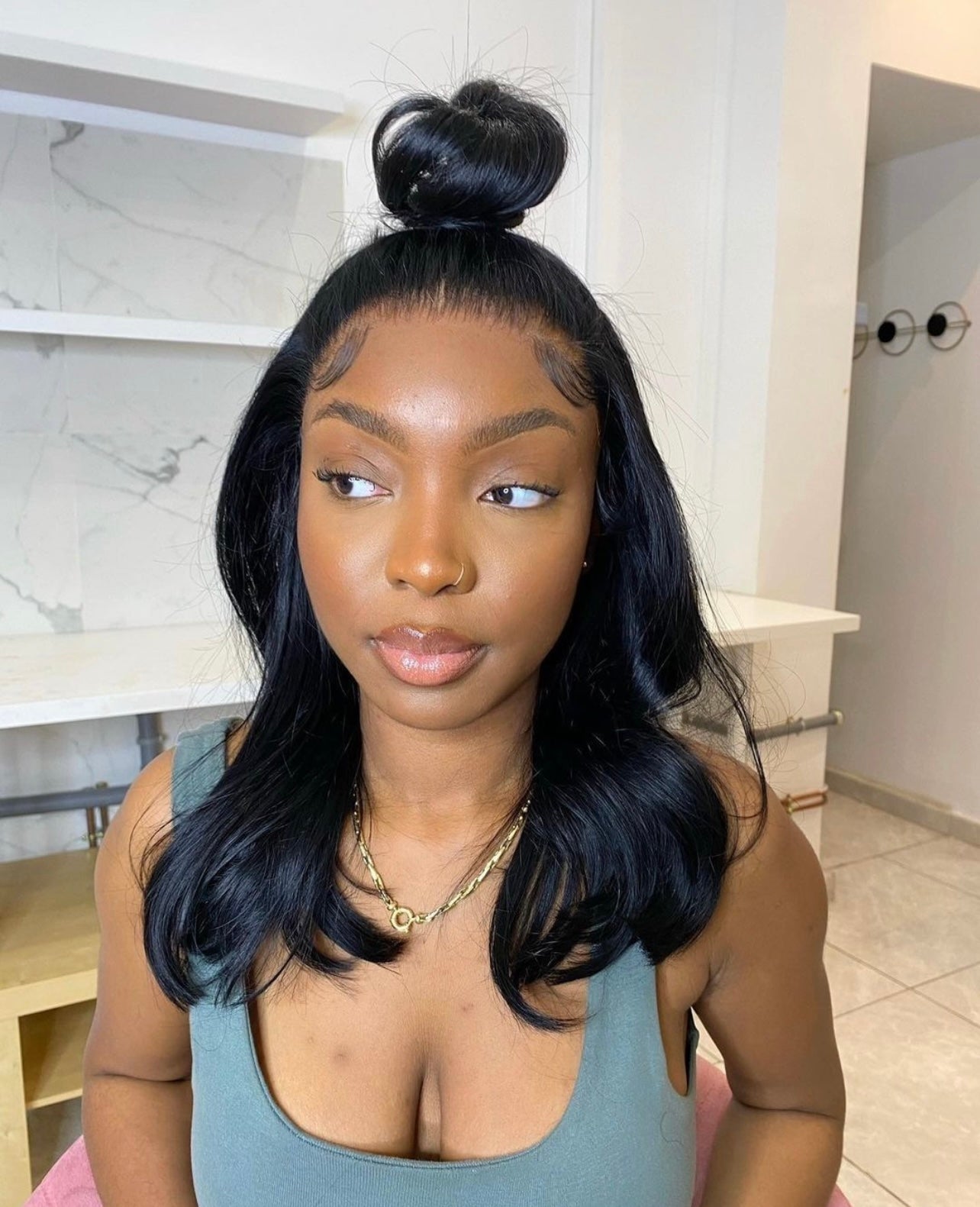 Straight Peruvian Full-Frontal Bobs